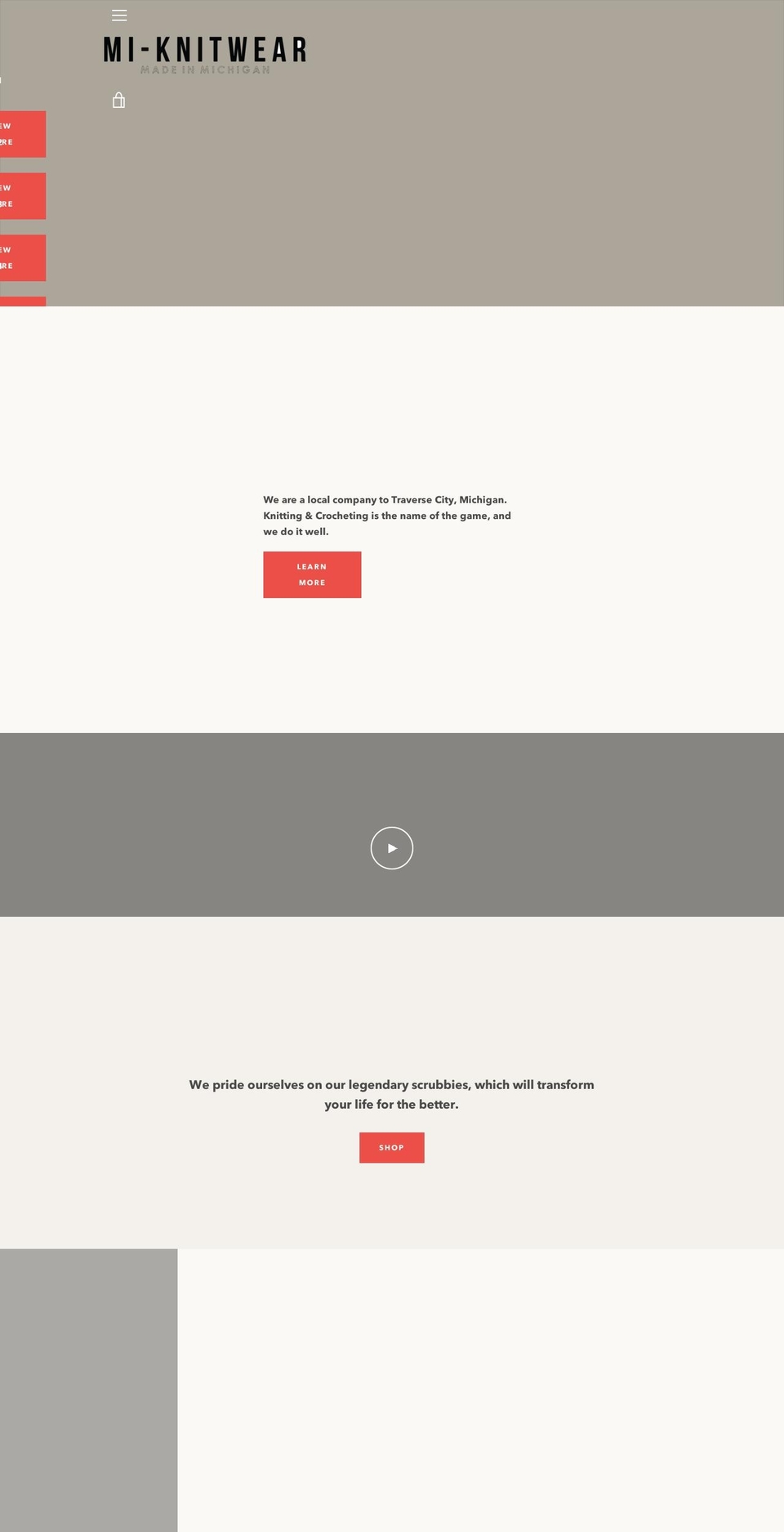 miknitwear.com — Shopify storefront screenshot