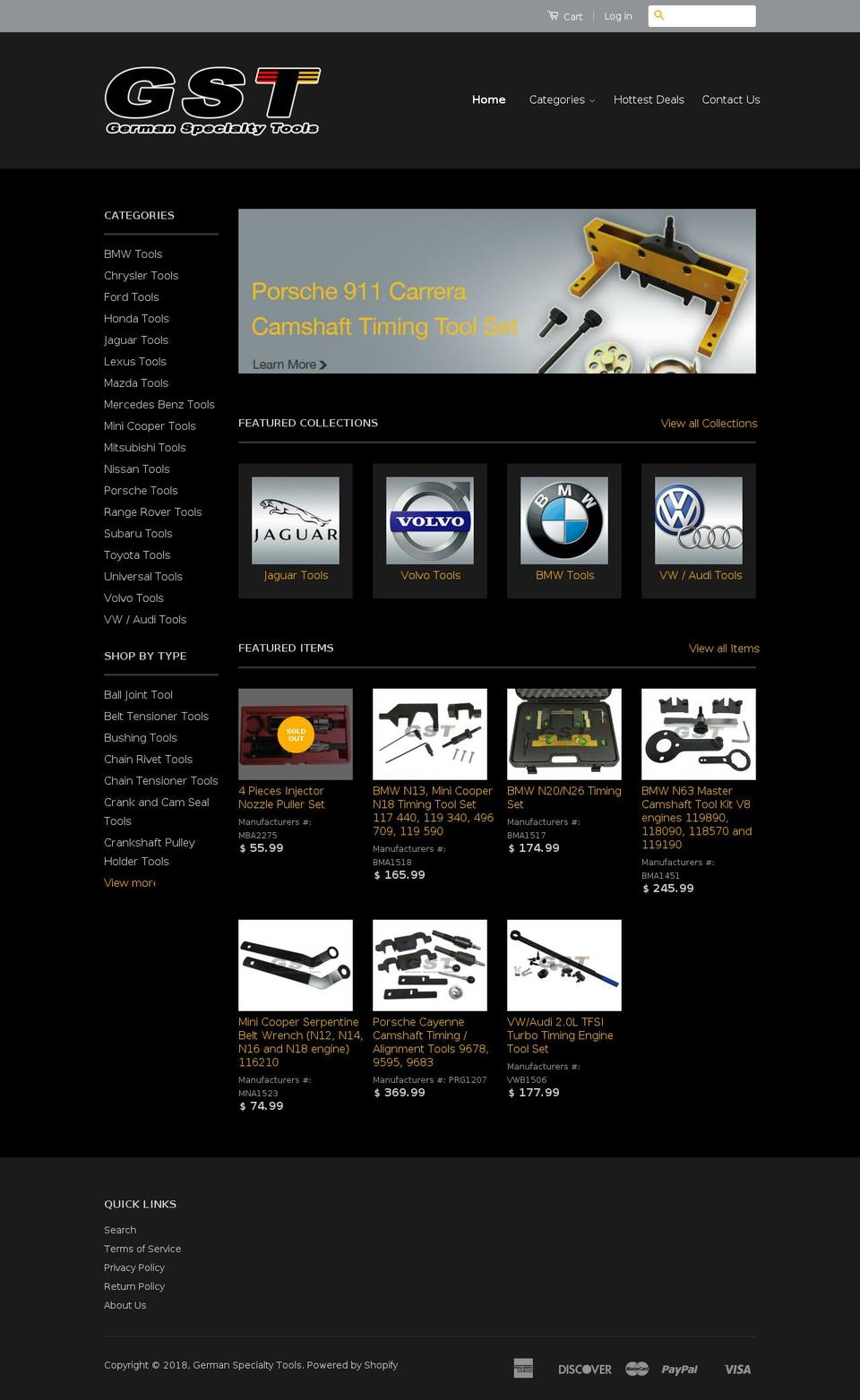 mikroautotools.com — Shopify storefront screenshot