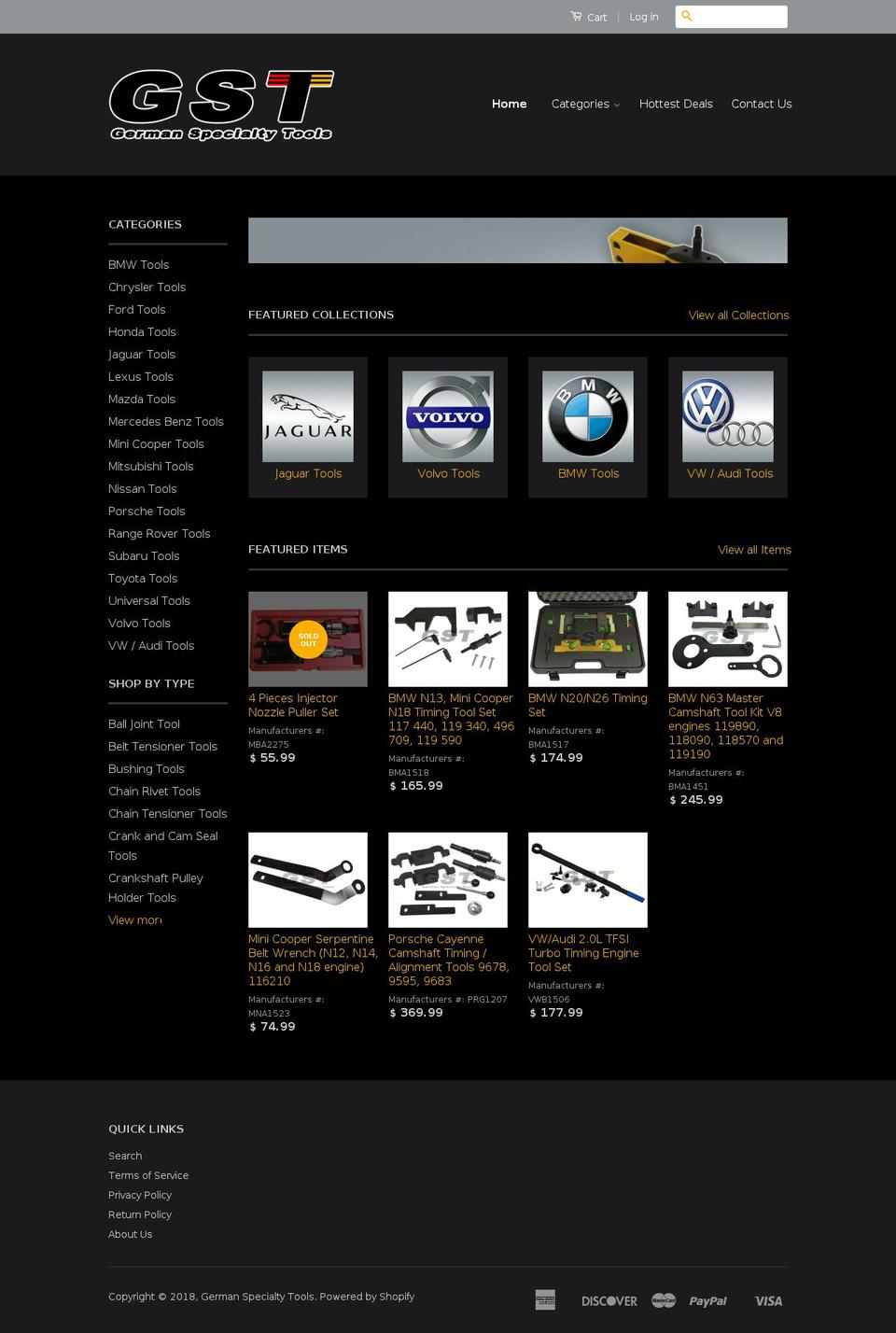 mikrospecialtytools.com — Shopify storefront screenshot