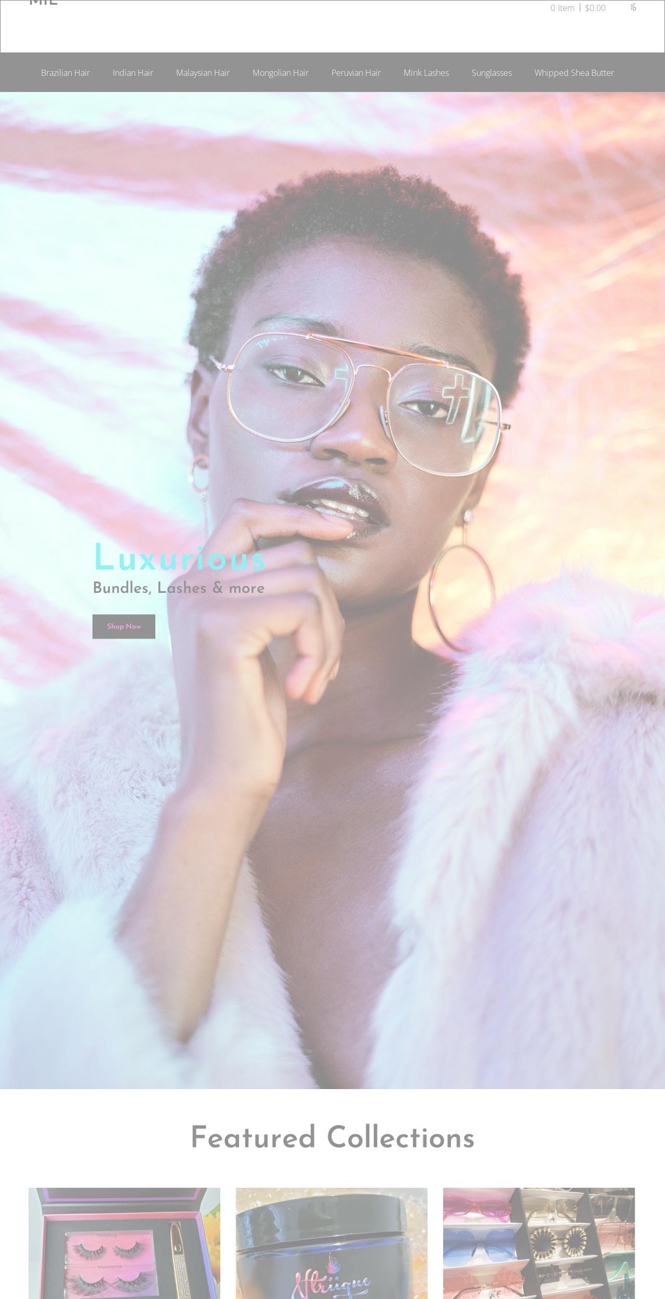 milbyntriigue.com shopify website screenshot