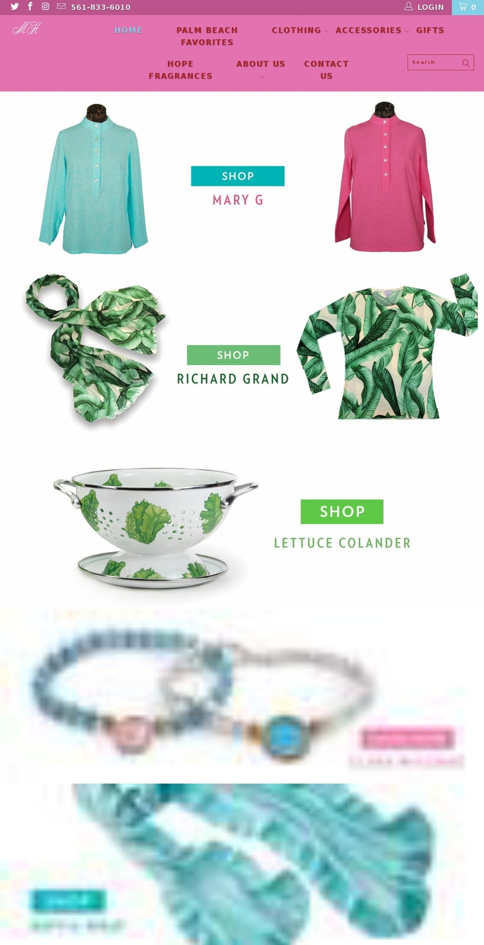 mildredhoit.com shopify website screenshot