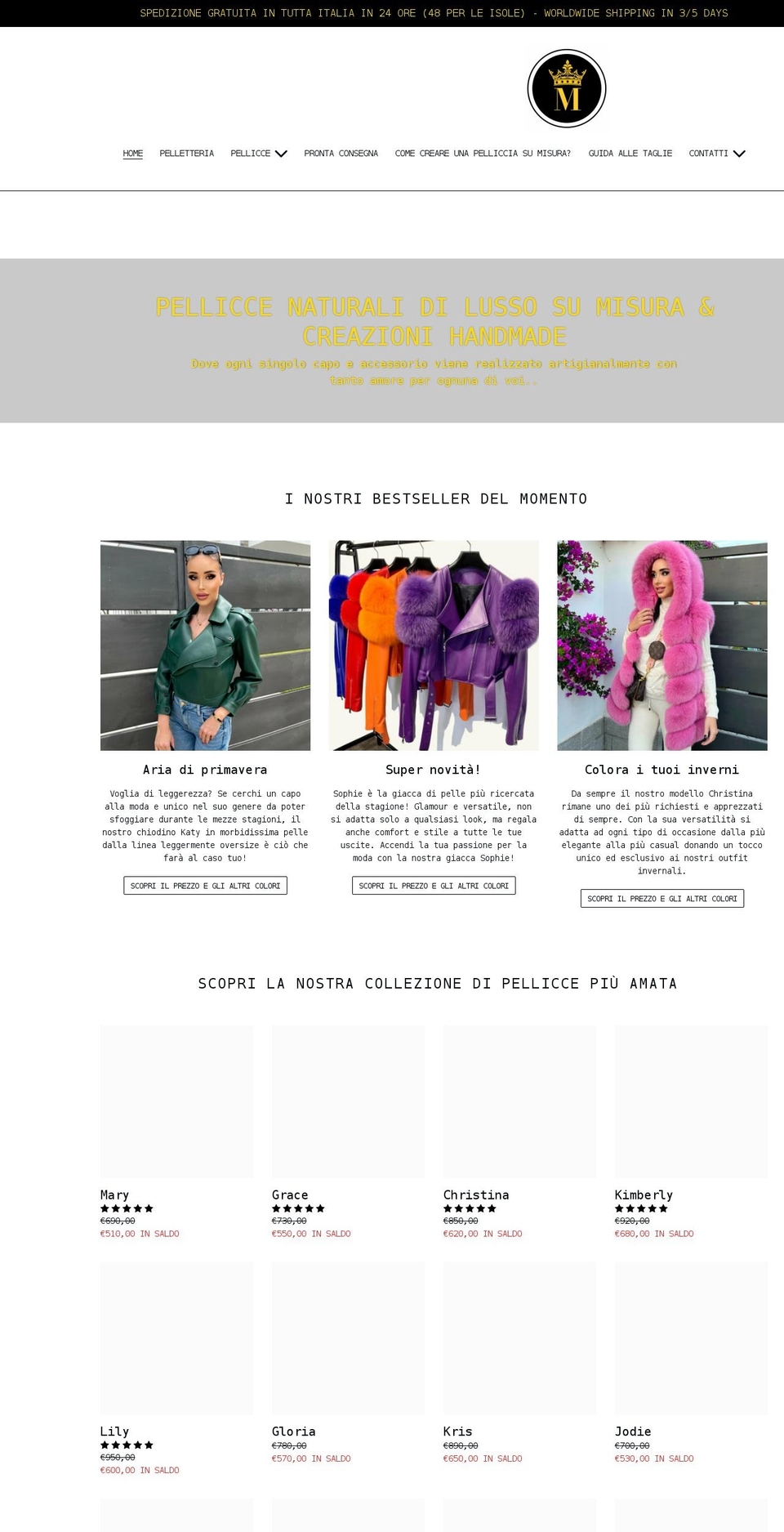 mileluxdesign.com shopify website screenshot