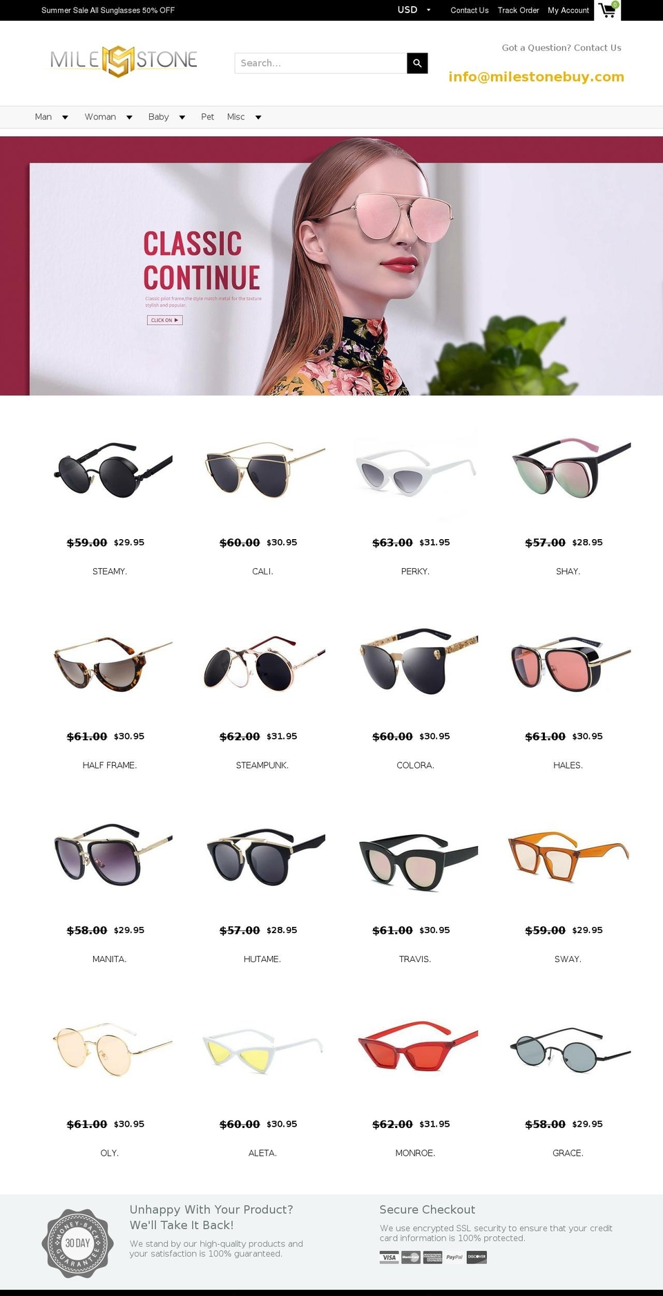 milestonebuy.com shopify website screenshot