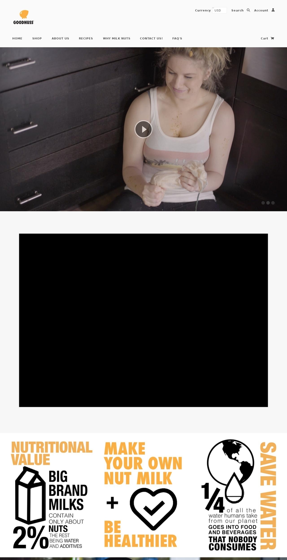 milkityourself.com — Shopify storefront screenshot