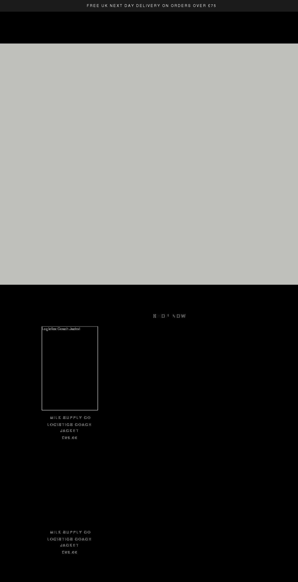 milksupplycompany.com shopify website screenshot