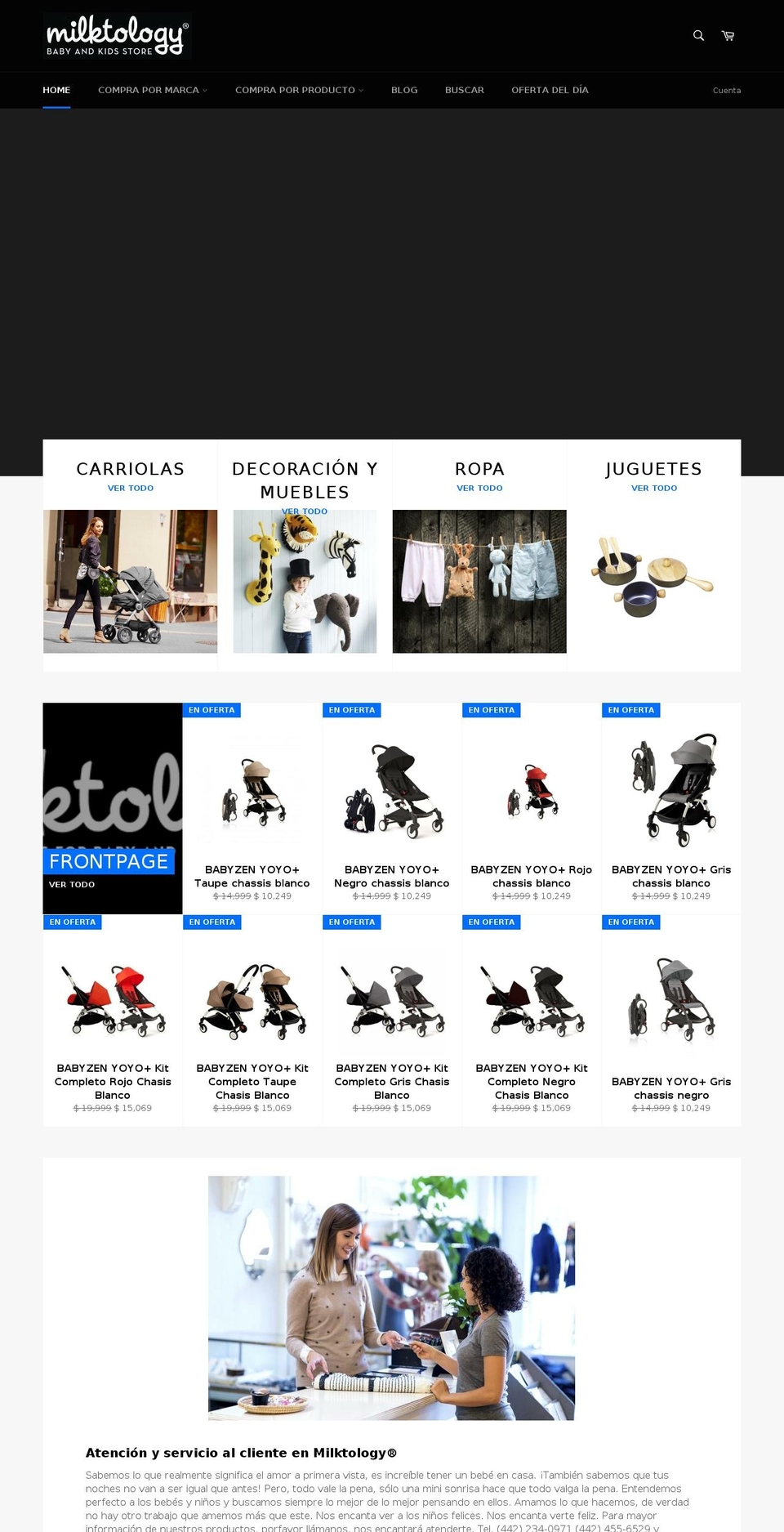 milktology.com shopify website screenshot