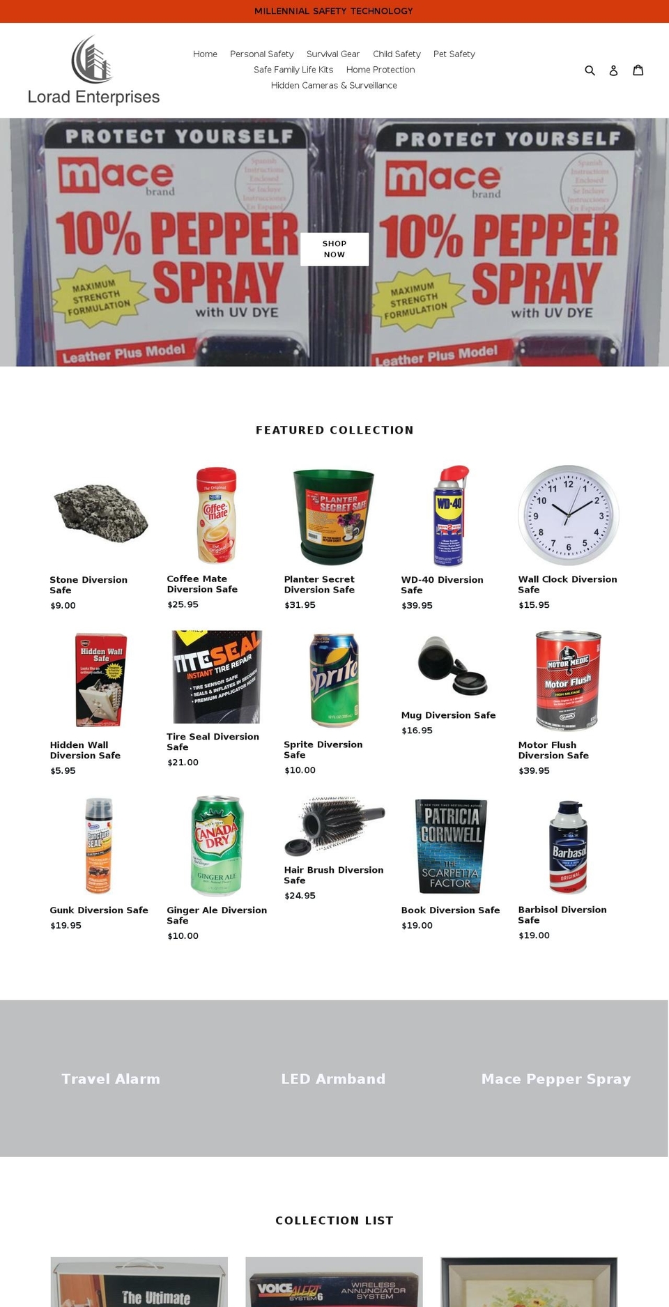 millennial-trends.com — Shopify storefront screenshot