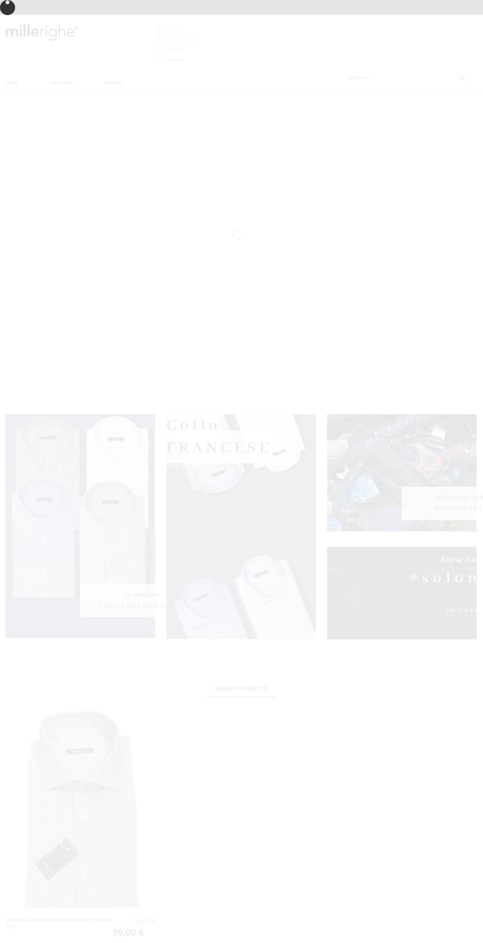millerigheroma.com — Shopify storefront screenshot