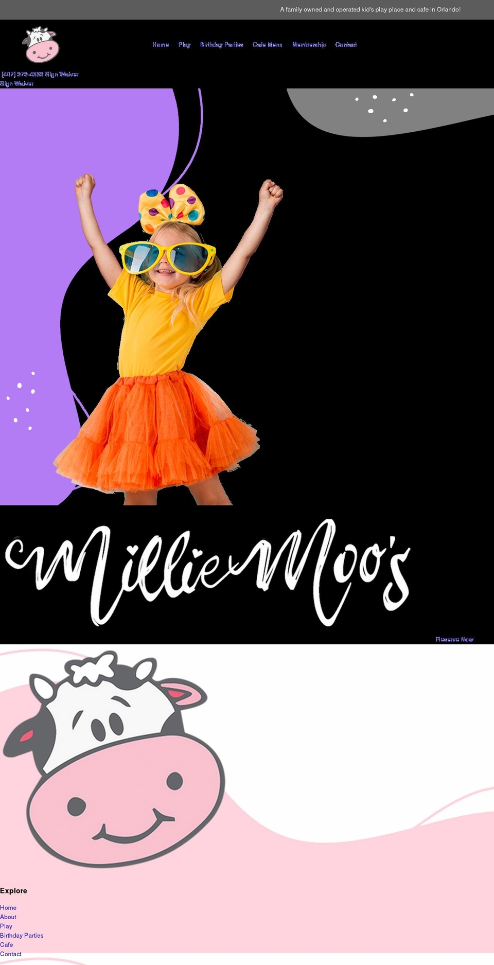 milliemoosorlando.com shopify website screenshot
