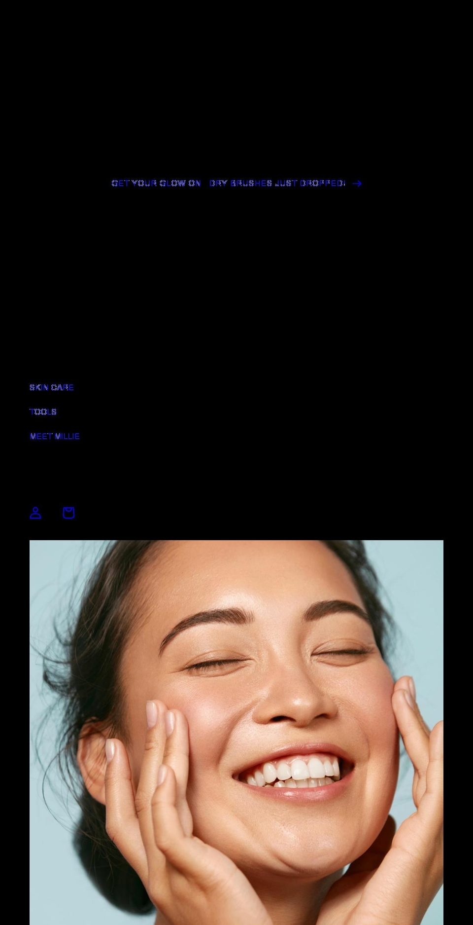 milliewellness.com shopify website screenshot