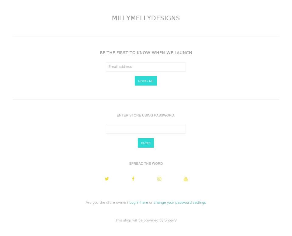 qrack-v2-0-1 Shopify theme site example millymellydesigns.com