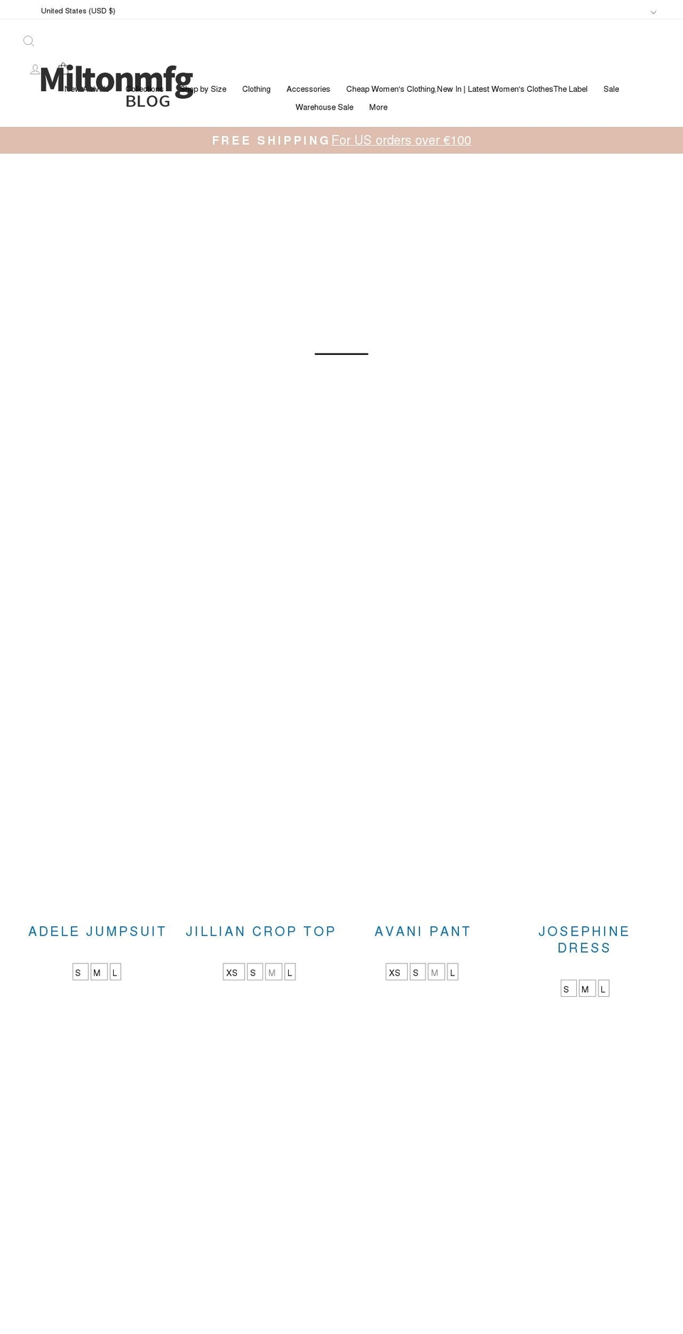 HOT MESS CONSULTING ueue   Bold  Dec Shopify theme site example miltonmfgblog.com