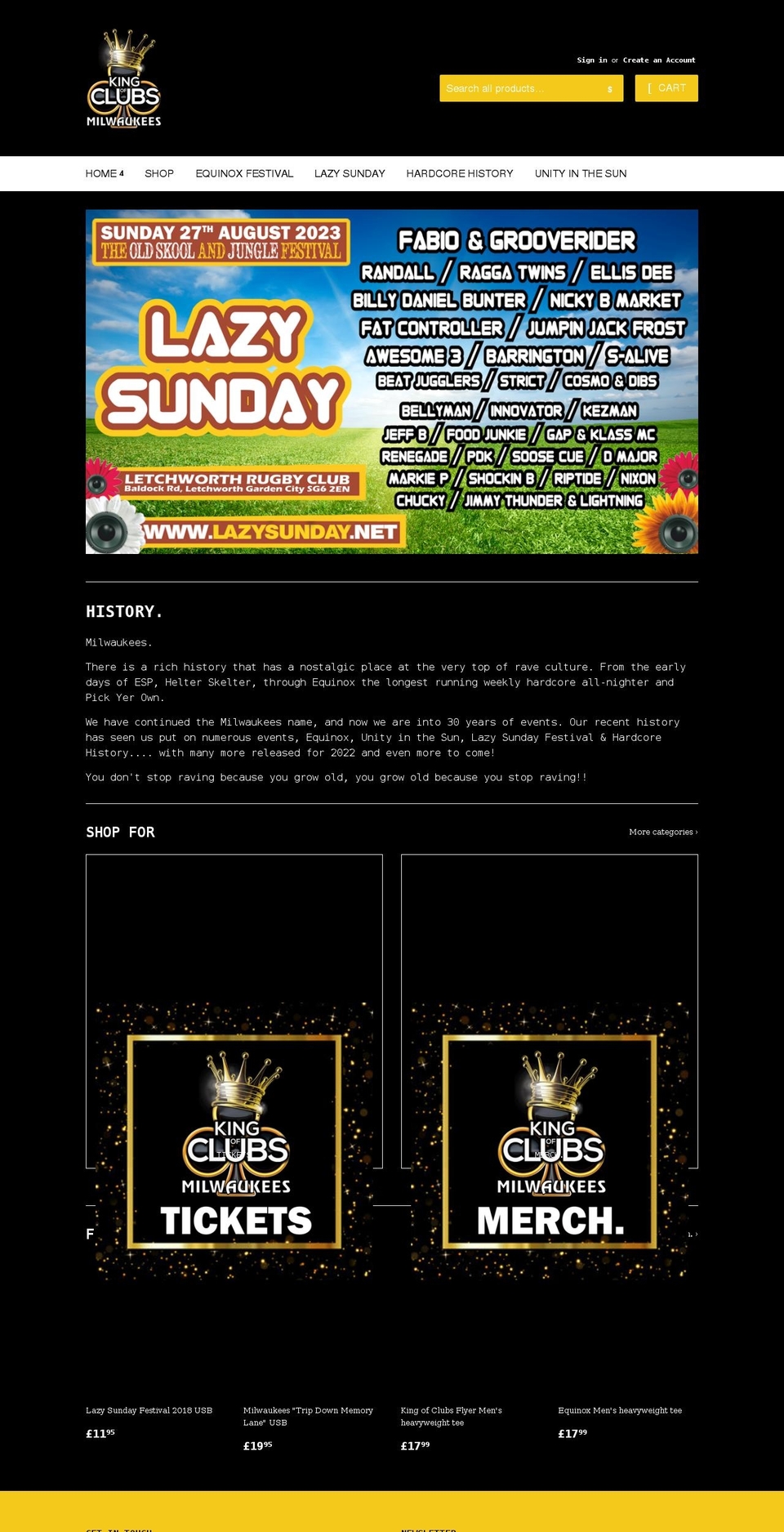 milwaukees.co.uk shopify website screenshot