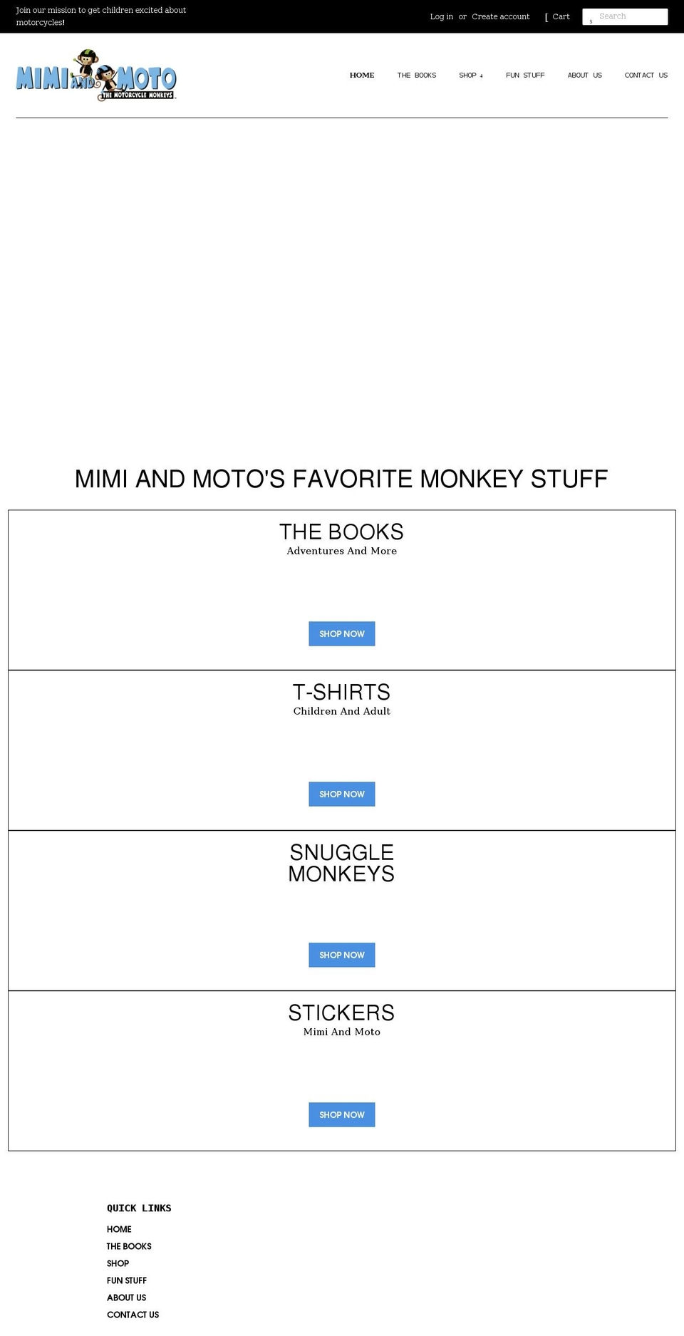 mimiandmoto.com shopify website screenshot