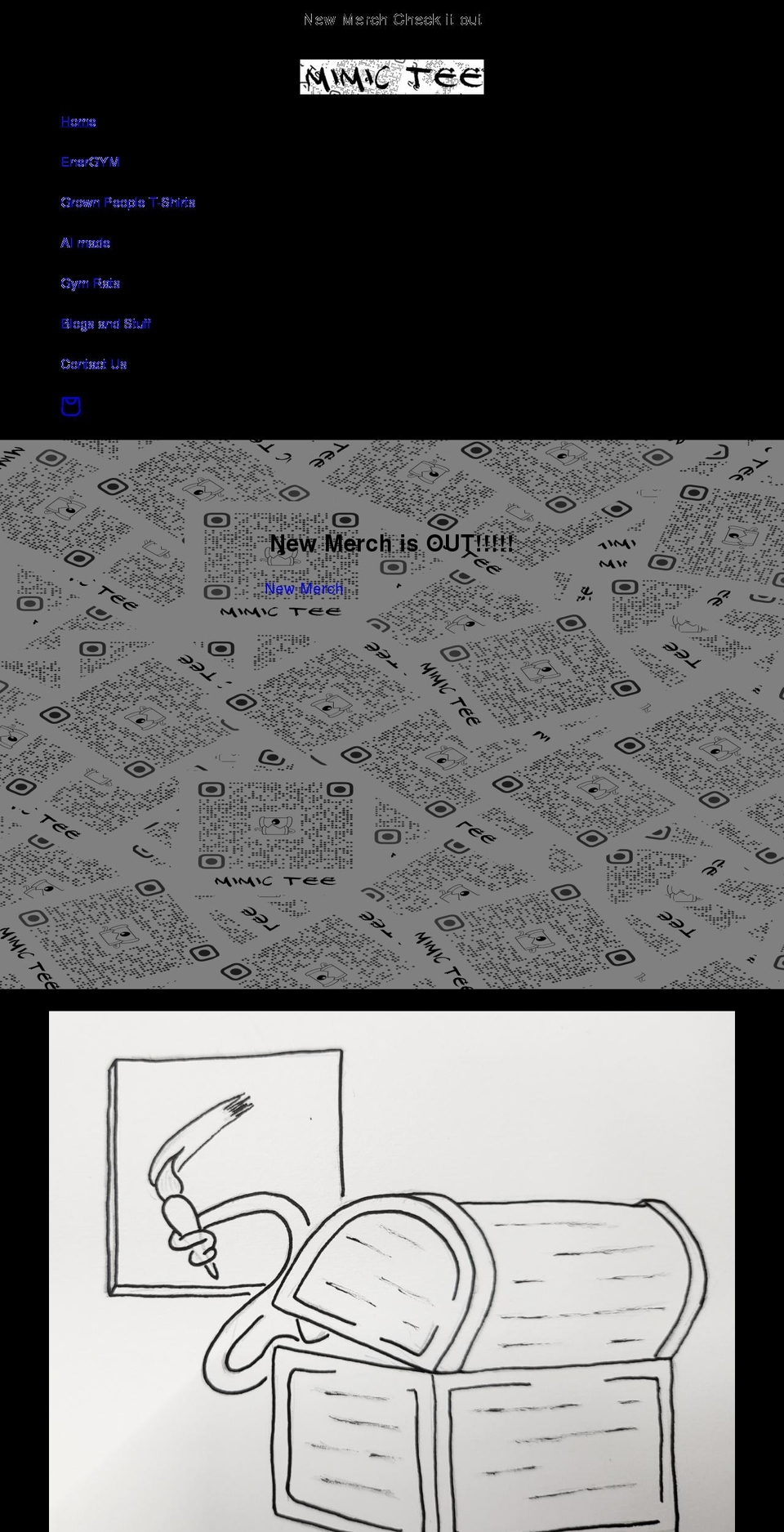 mimictee.com shopify website screenshot