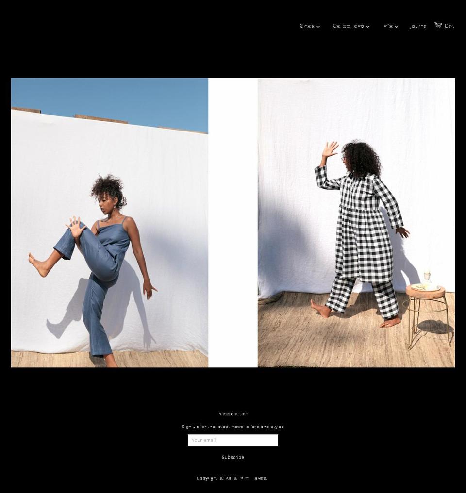 mimiholvast.com shopify website screenshot