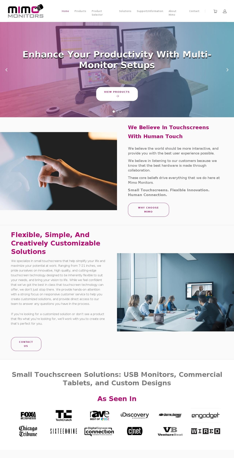 SEOPLUS NEW LIVE SITE Oct. 2017 Shopify theme site example mimodisplay.com