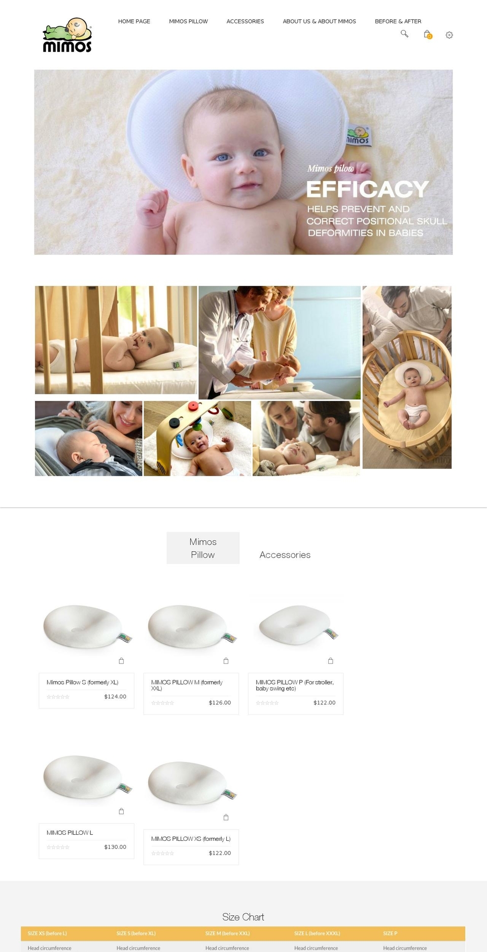 mimos-pillow-canada Shopify theme site example mimospillowcanada.com