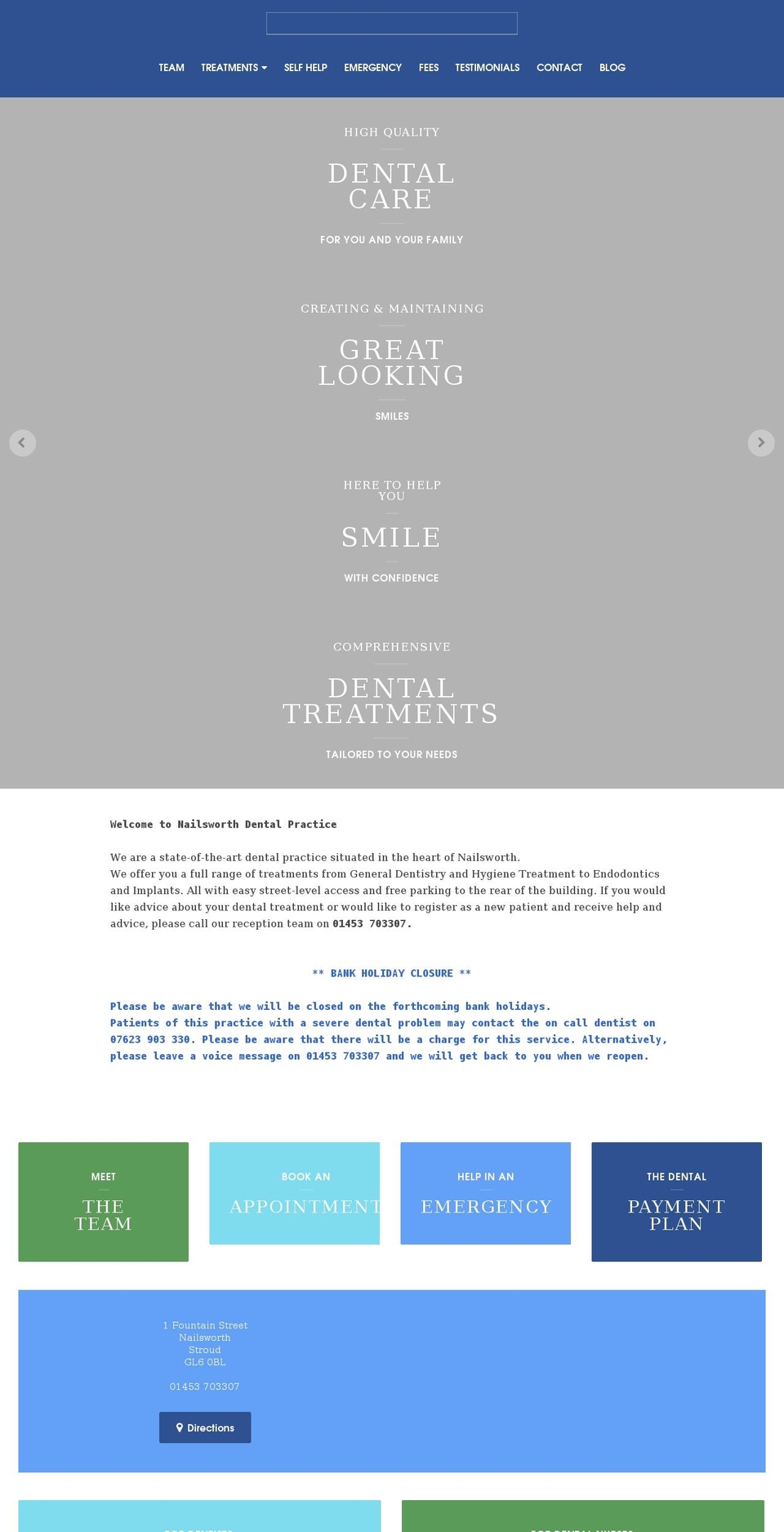 minch-dental.co.uk shopify website screenshot