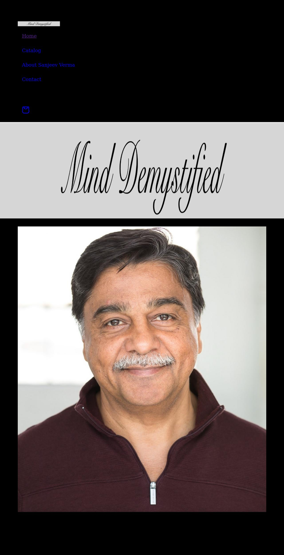 minddemystified.com shopify website screenshot