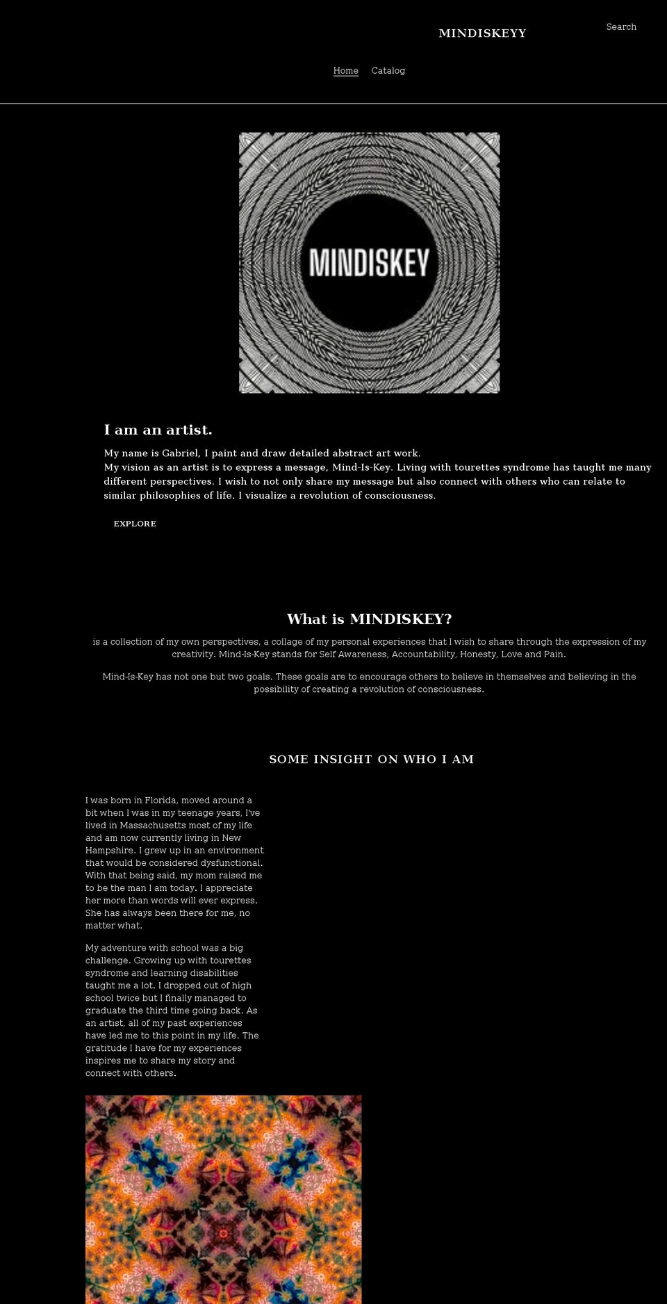 mindiskey369.com shopify website screenshot