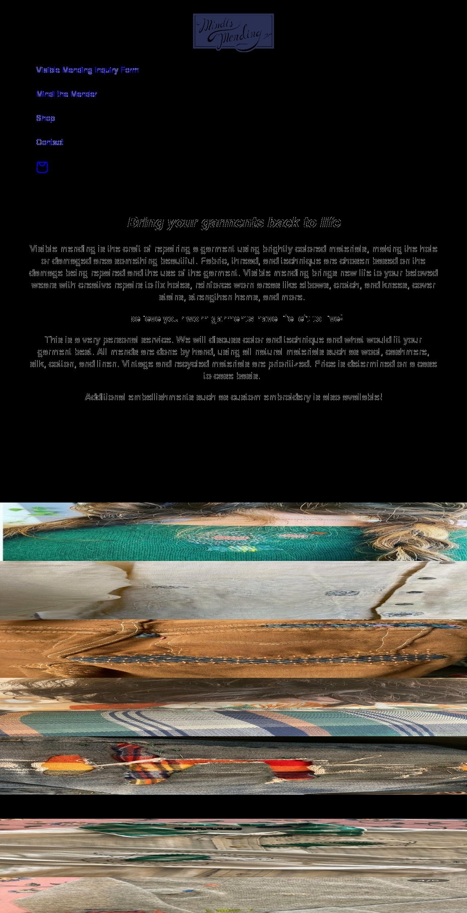 mindlsgeneralstore.com shopify website screenshot