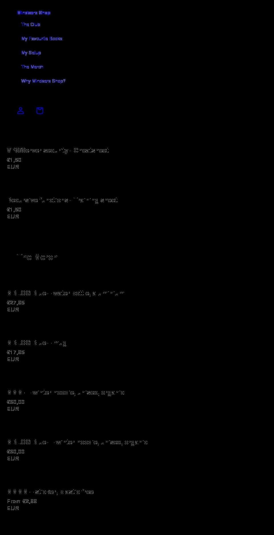 mindsers.shop shopify website screenshot