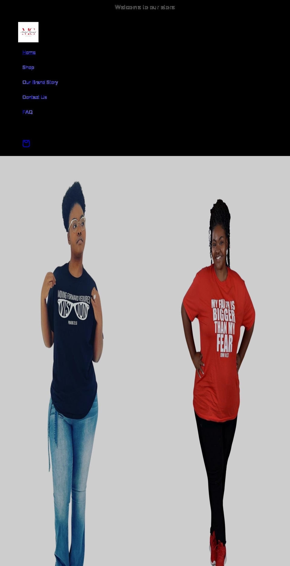 mindsetchanged.com shopify website screenshot