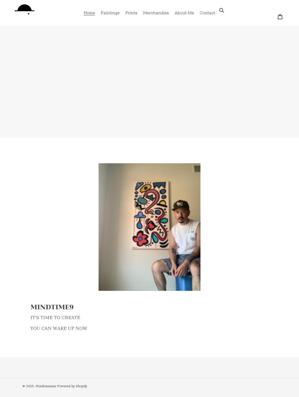 mindtime9.com shopify website screenshot