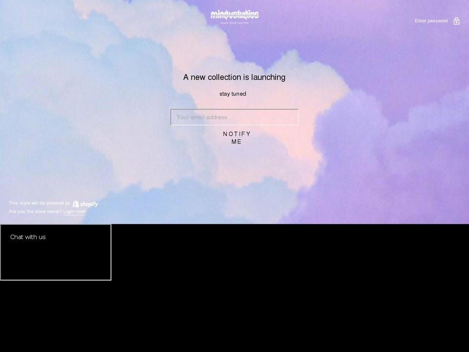 mindvstudios.com shopify website screenshot