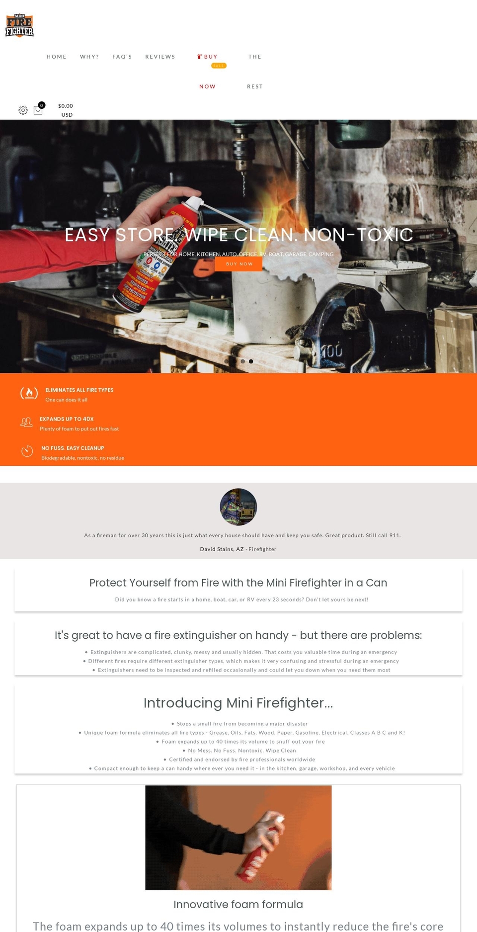 mini-firefighter-v2 Shopify theme site example mini-fire-fighter.com