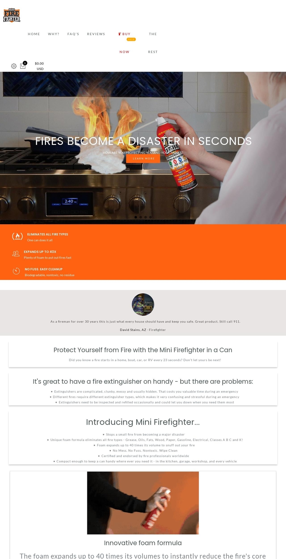 mini-firefighter-v2 Shopify theme site example minifirefighter.net