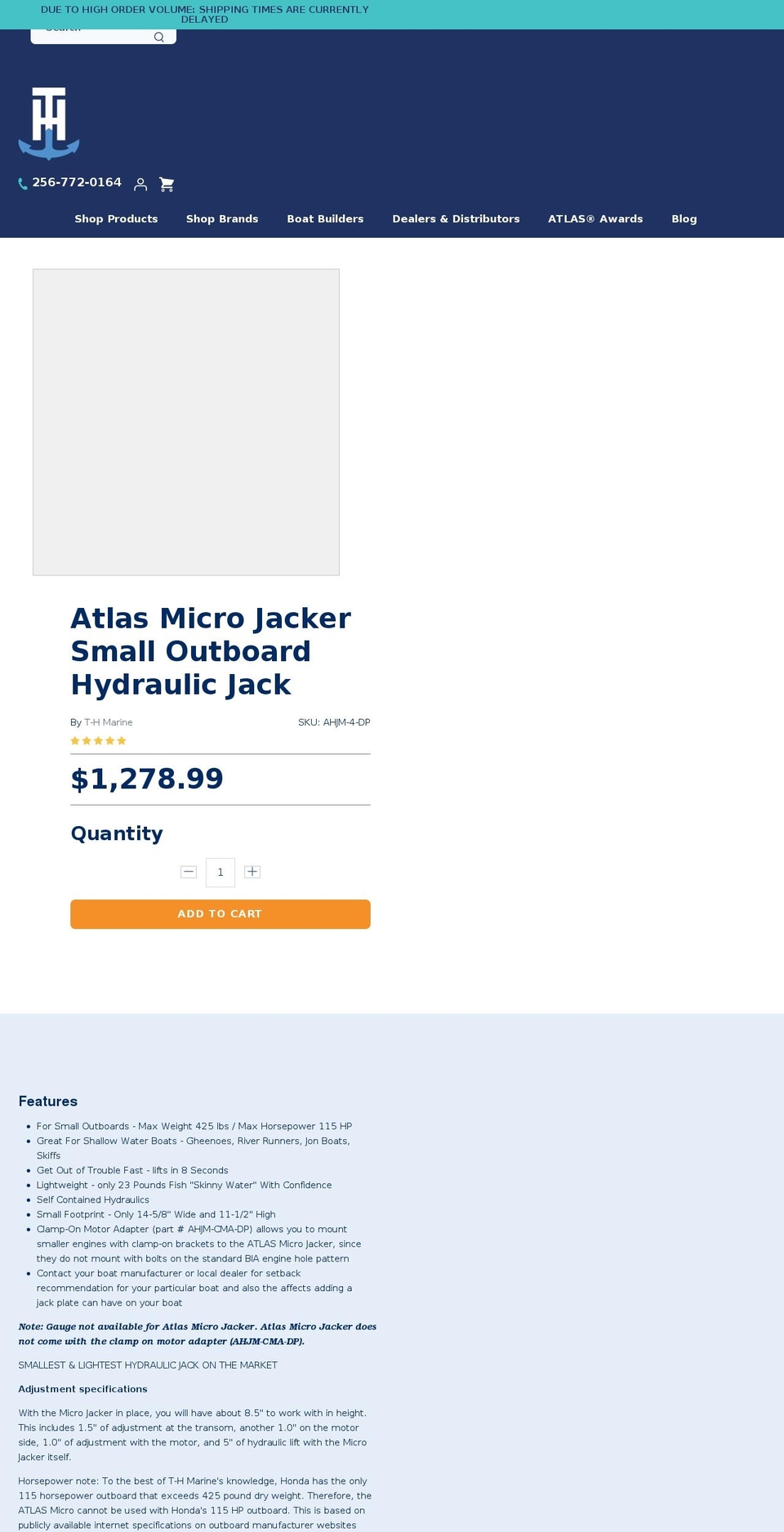 minijackplate.com — Shopify storefront screenshot
