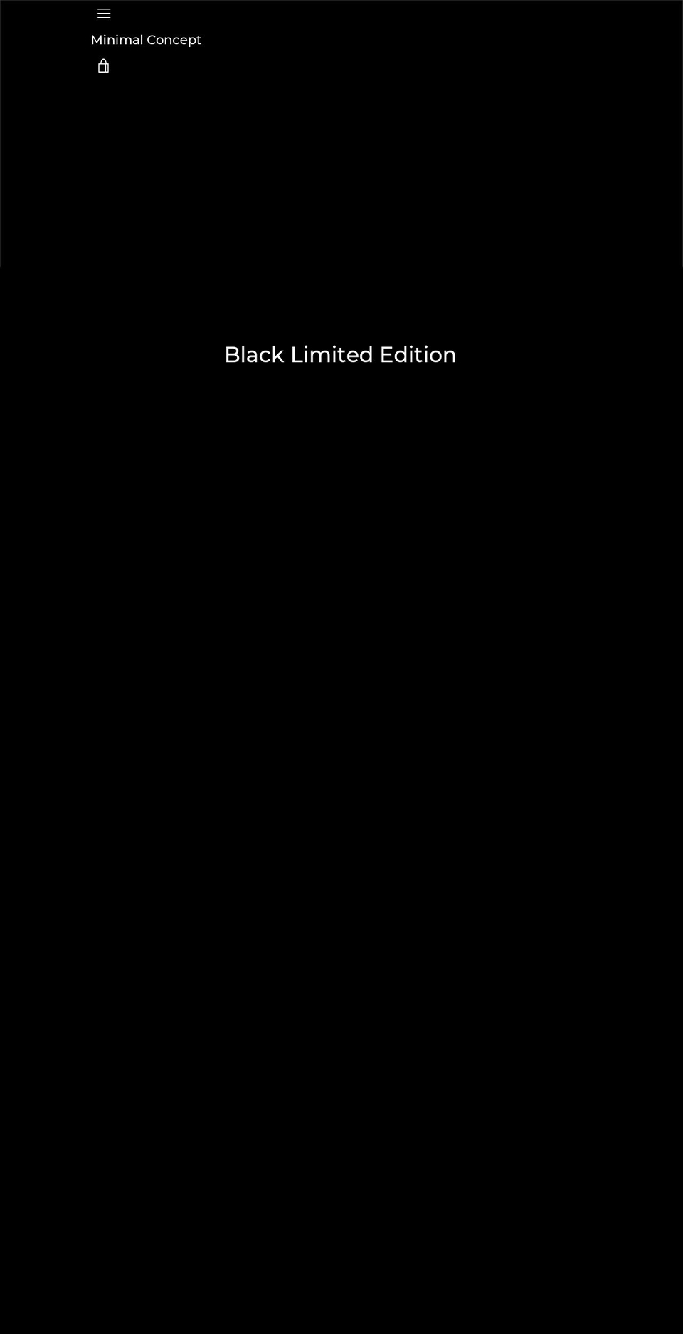 minimalconceptstore.com shopify website screenshot