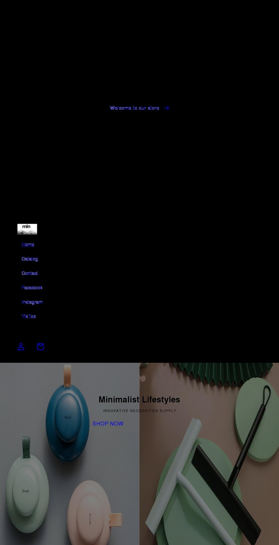 minimalistlifestyles.com shopify website screenshot