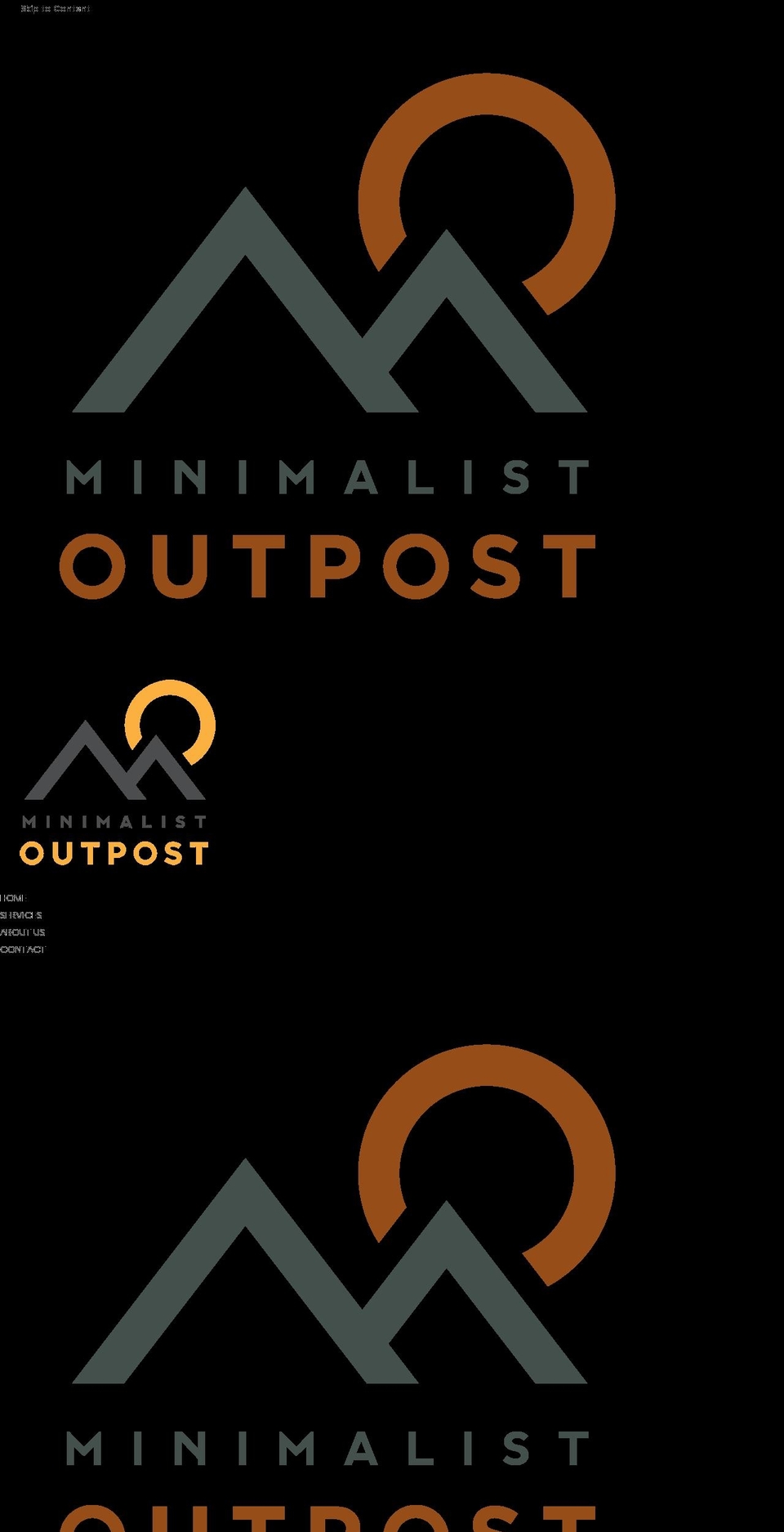 minimalistoutpost.com — Shopify storefront screenshot