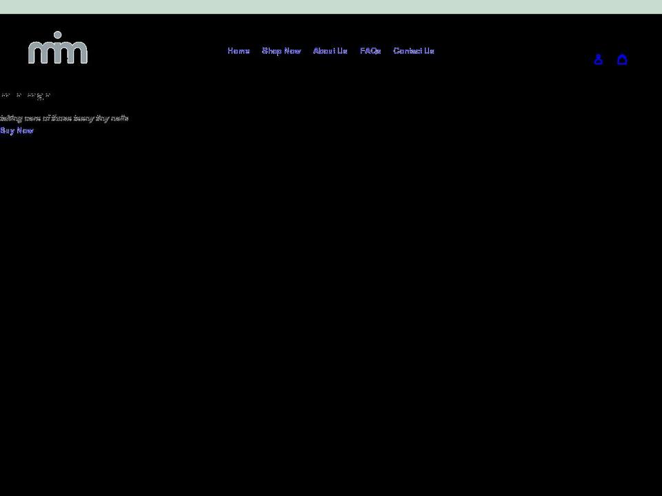 minimani.store shopify website screenshot
