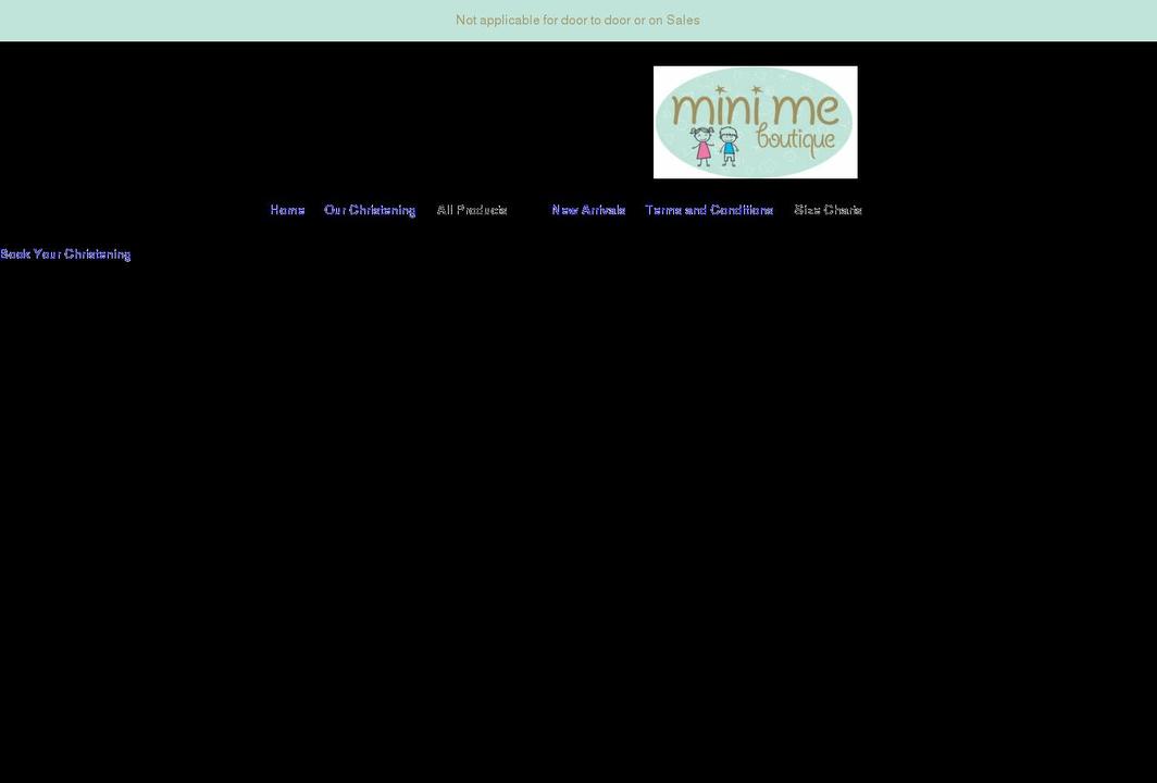 minimeboutiquecy.com shopify website screenshot