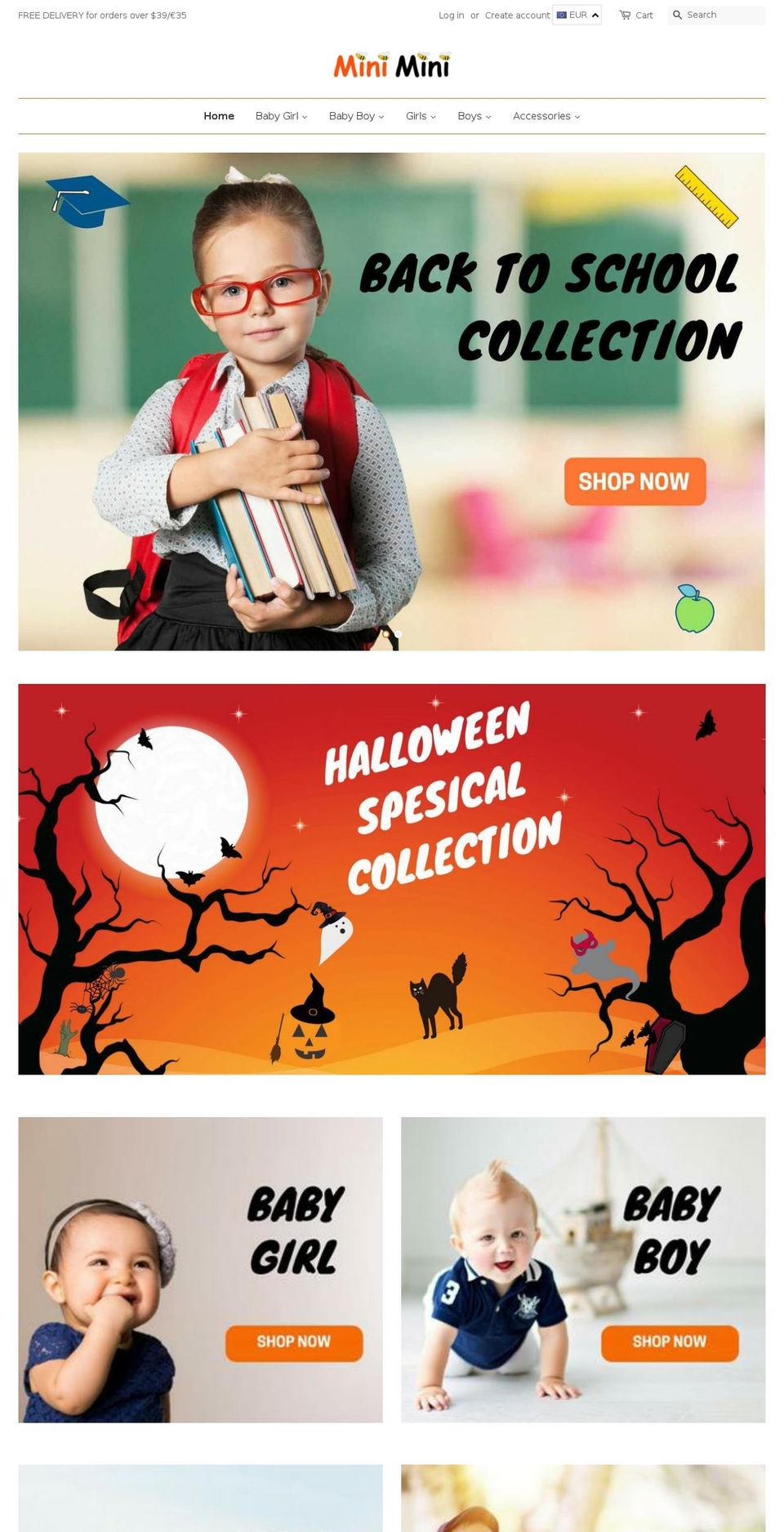miniministore.com — Shopify storefront screenshot