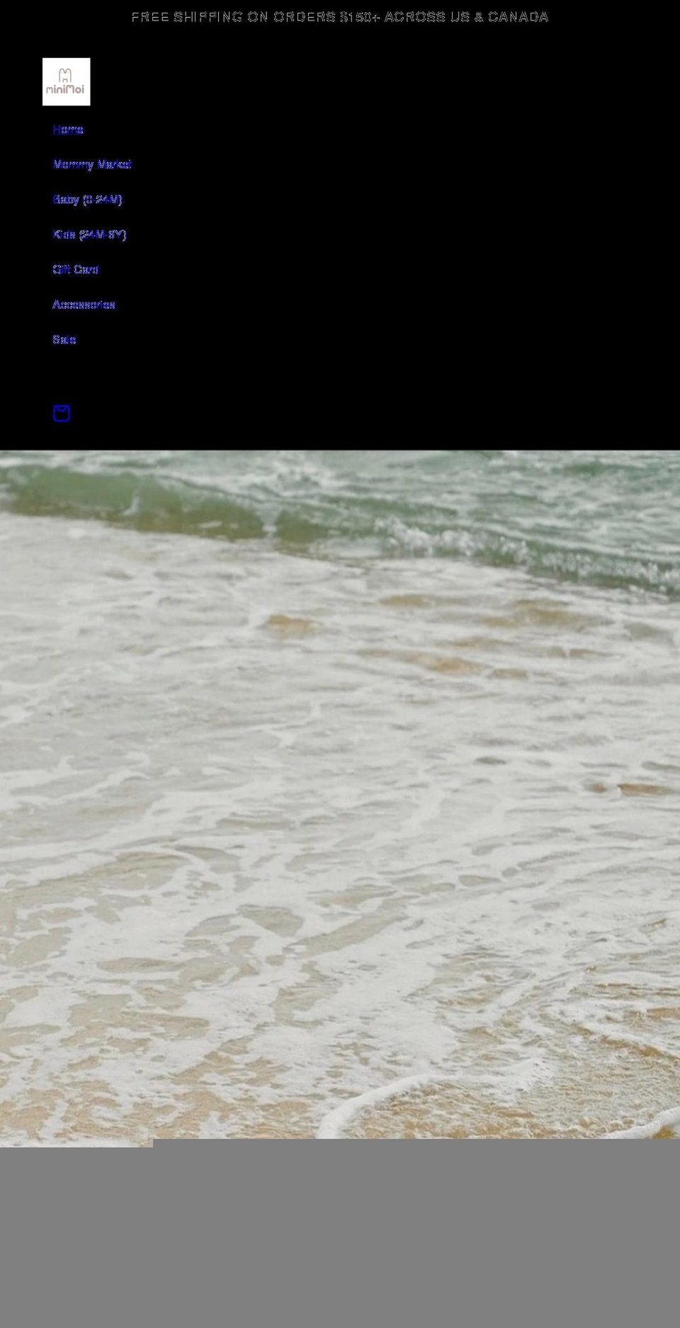 minimoishop.com shopify website screenshot