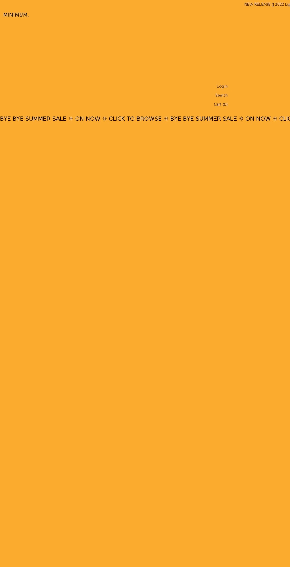 minimumwines.com shopify website screenshot