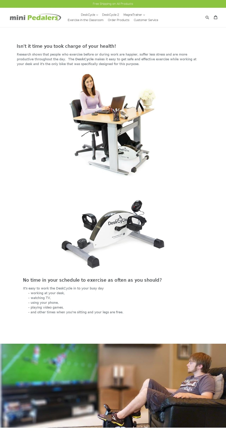 minipedalers.com shopify website screenshot