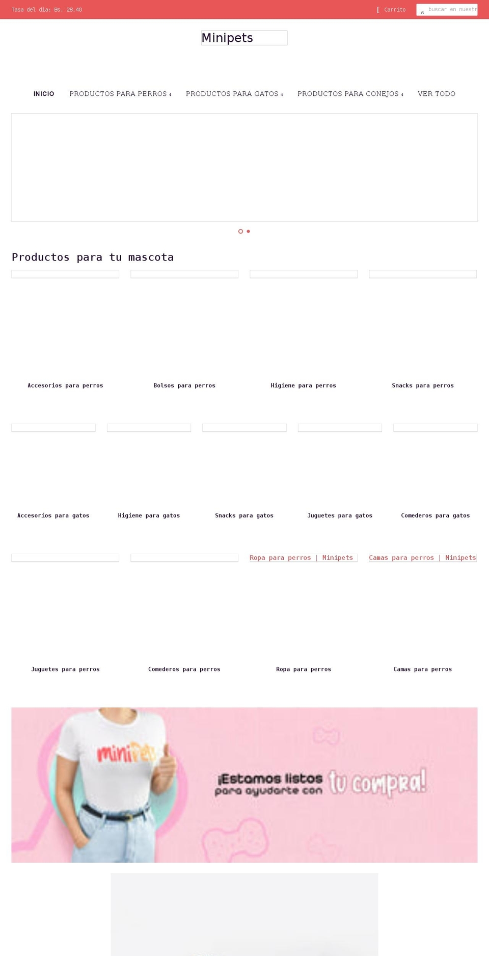 minipetsmcbo.com shopify website screenshot