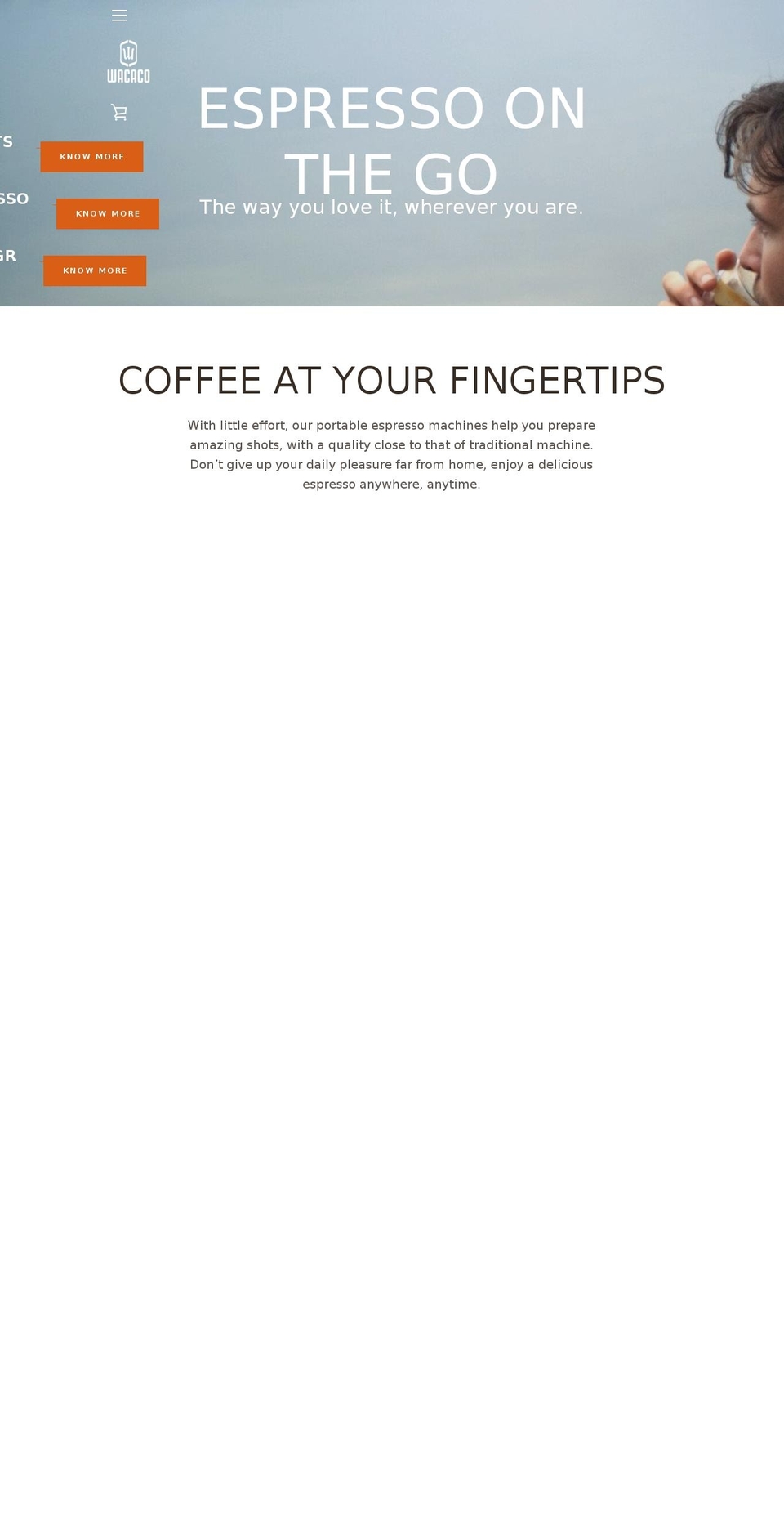 Wacaco V1.4 - DC Shopify theme site example minipresso.com