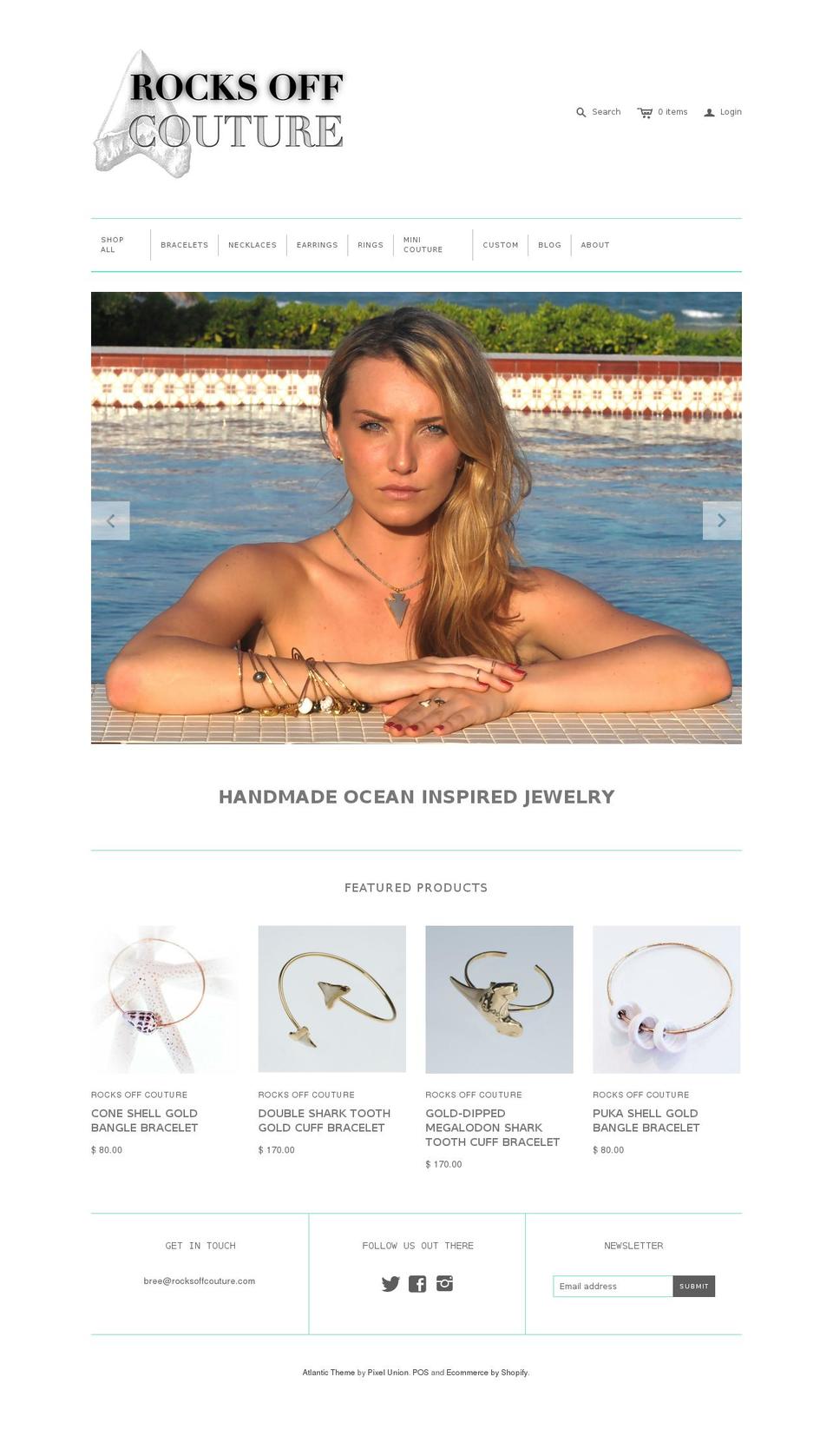 minirocksoffcouture.com shopify website screenshot