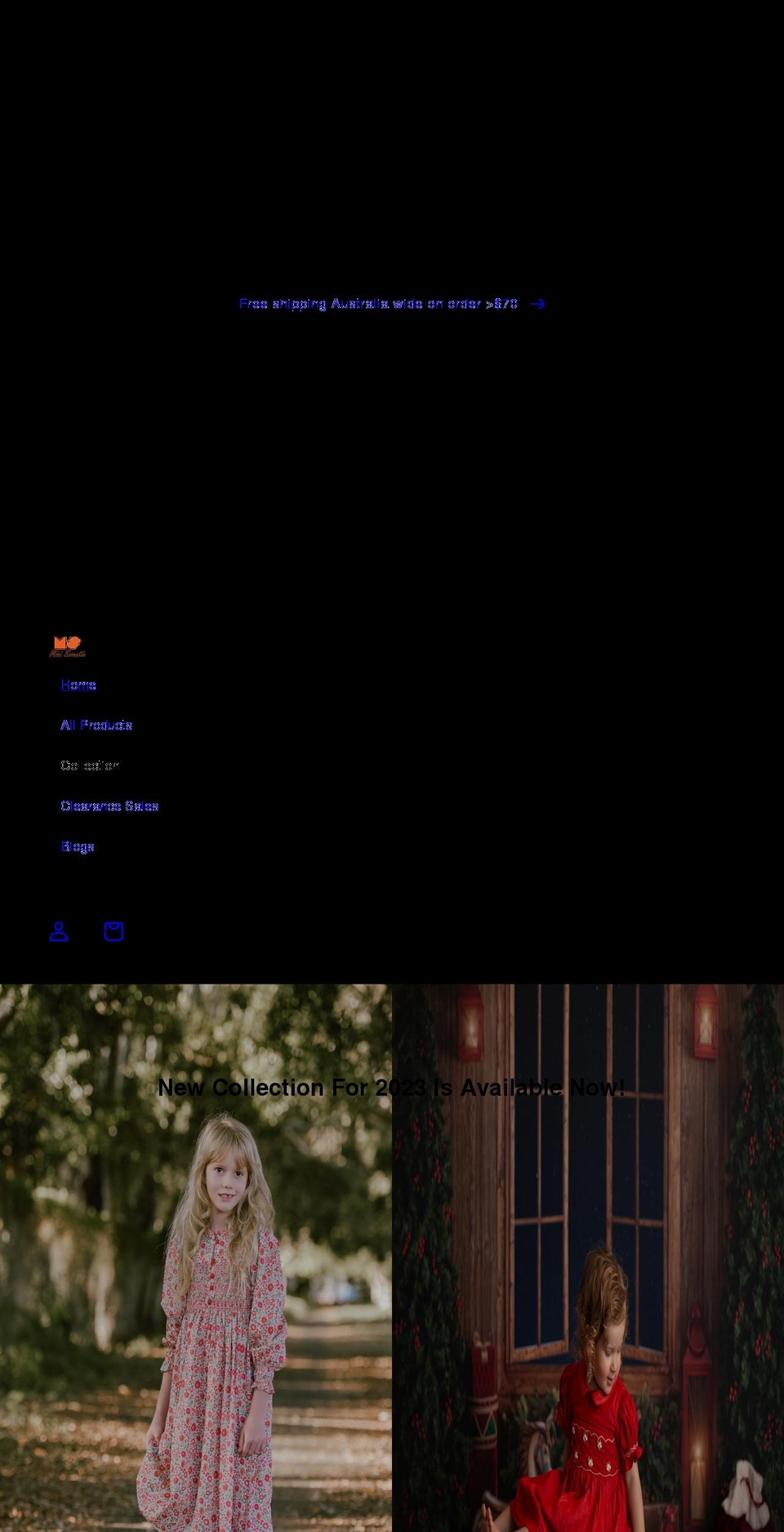 minisweetie.com shopify website screenshot