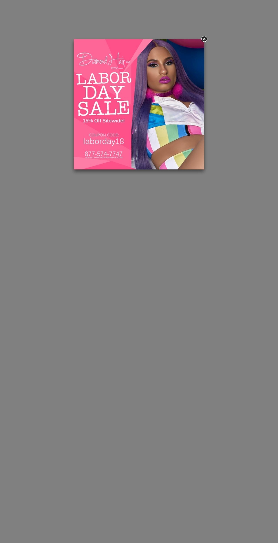 Wigs \u0026 Blondes Shopify theme site example minkbrazilianhair.com