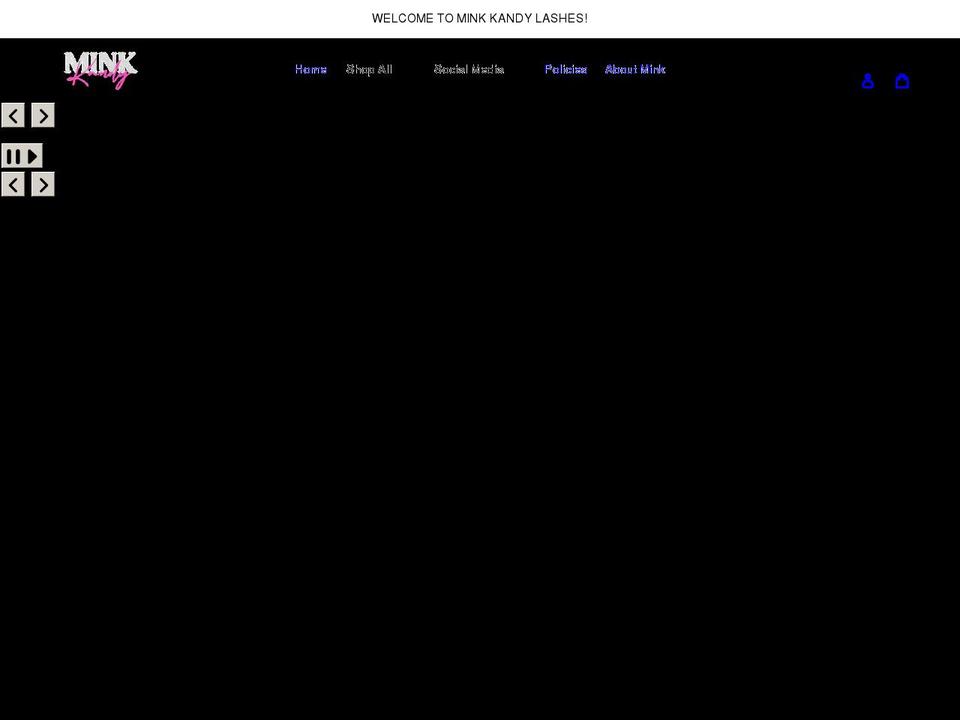 minkkandylashes.com shopify website screenshot