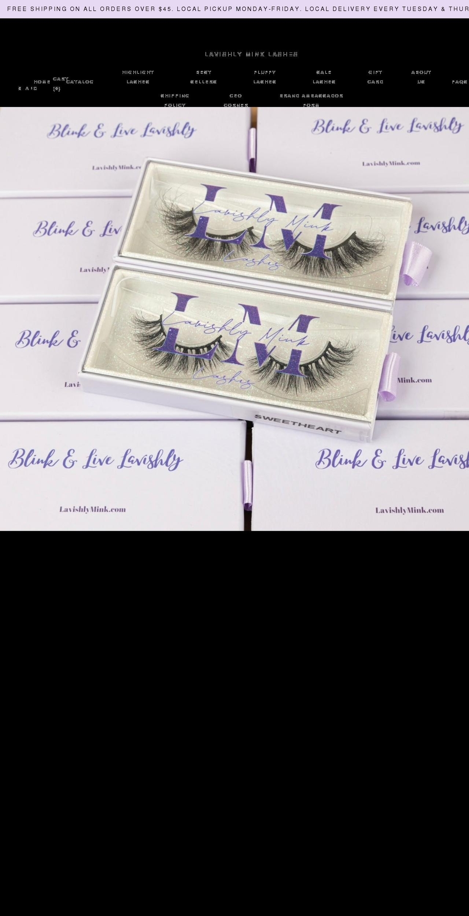 minkxmuck.com shopify website screenshot