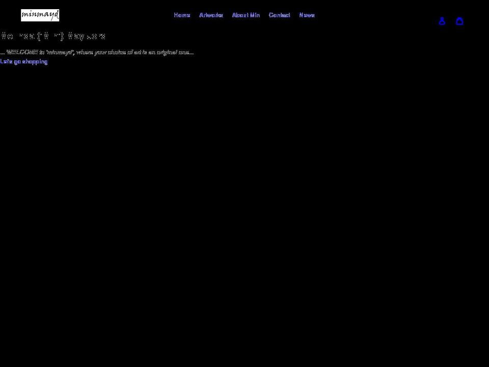 minmayd.com shopify website screenshot
